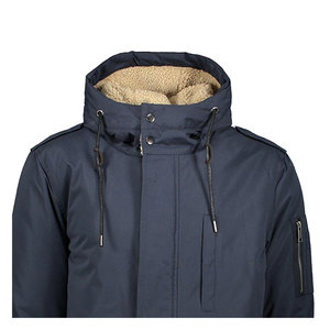 Fashion OEM Custom <b>Men</b> Parka <b>Jackets</b> Wholesale Blank <b>Utility</b> Hooded Parkas Cotton Padded <b>Jacket</b> - Product Image 4