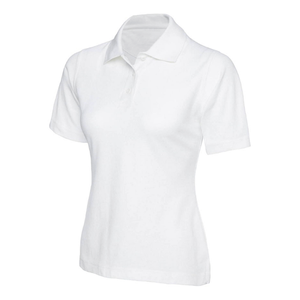 Polo de golf décontracté pour femme, bleu ciel, manches courtes, 100 % polyester, best-seller de l'été - Product Image 5
