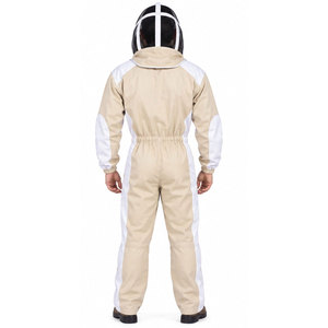 Traje de Apicultura de Poliéster Transpirable de Alto Rendimiento, Ropa Protectora Ventilada con Cinta Reflectante FR y Velo Protector - Product Image 4