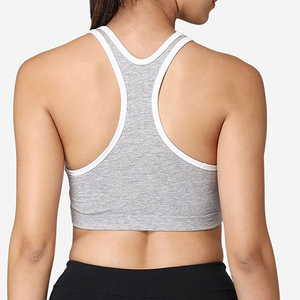 Soft Comfortable Seamless Activewear <b>Top</b> – <b>Low</b> Cut Criss Cross <b>Back</b> Sports Bra Wholesale - Product Image 6