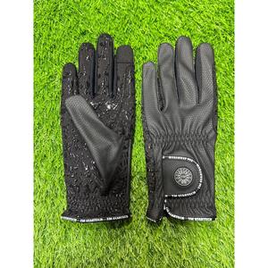 Gants d'équitation d'été légers pour femmes TM STARTECH en cuir synthétique avec adhérence renforcée en silicone et fermeture auto-agrippante - Product Image 1
