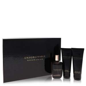 Set de Regalo de Fragancia Unforgivable, 4.2 oz Eau de Toilette en Spray, 3.4 oz Gel de Ducha, 3.4 oz Bálsamo para Después del Afeitado - Product Image 1