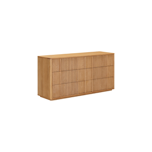 LINEAR RANGE Collection Wooden Bedroom Living Room Furniture Durable Eco-Friendly Low MOQ Factory Price Wooden Dresser <b>6</b> <b>Drawers</b> - Product Image 1