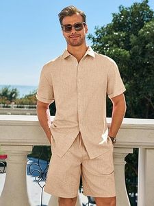 Men Summer <b>Knitted</b> Embroidered 100% Cotton Quick Dry Short Sleeve Custom Logo Joggers Suits <b>Set</b> Shirt and Short <b>Set</b> - Product Image 1