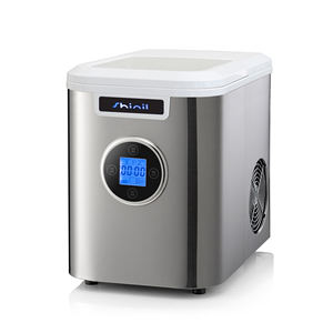 Machine à glaçons automatique en acier inoxydable OEM ODM avec système de refroidissement haute efficacité et système de contrôle numérique intelligent pour café - Product Image 2