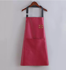 SALUBRIOUS SPORTS Heavy-Duty Leather Apron for Professional <b>BBQ</b> Cooking High Quality Customized Logo Unisex Cowhide Split - Product Image 3