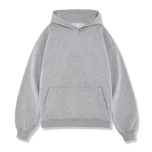 Sweat-shirt personnalisé 430 g/m² de haute qualité, imprimé par transfert thermique, coupe streetwear, épaules tombantes, en molleton épais, coupe-vent, respirant, avec poches - Product Image 2