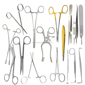 ชุดเครื่องมือผ่าตัดสแตนเลสสตีล Ariston International AI-Hand Tray Set-06 จำนวน 63 ชิ้น ใช้ซ้ำได้ พร้อมคีมจับ ได้รับการรับรองมาตรฐาน CE ISO13485 - Product Image 1