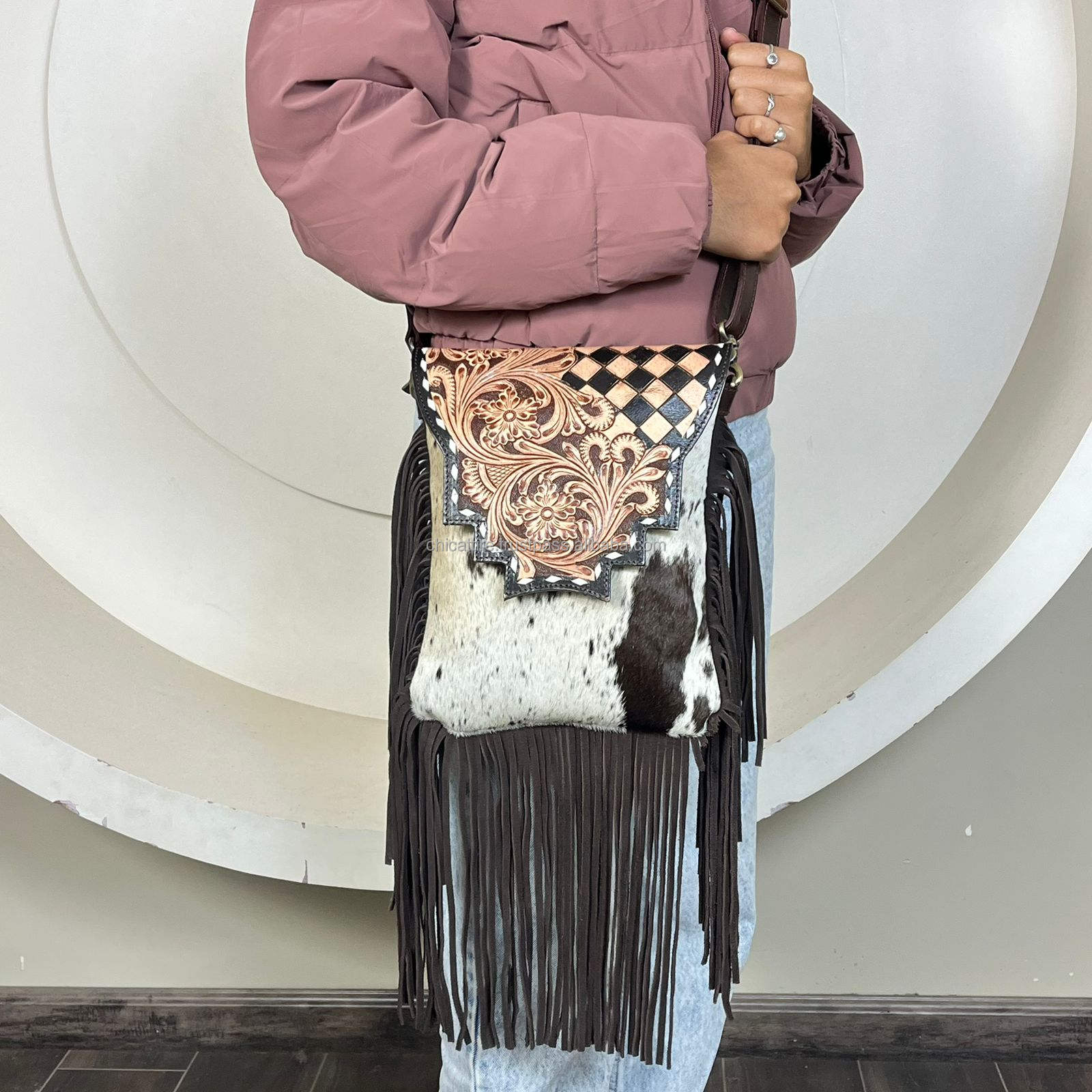 Black & Tan Checkered