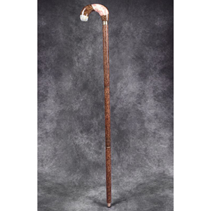 Bâton de marche en bois dur de qualité supérieure, canne de randonnée en bois naturel, fournisseur d'exportation, bâton de marche rustique en bois - Product Image 1