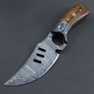 Couteau tactique à lame fixe en acier Damas pour la chasse, le désossage et le camping, multifonctionnel, en bois, pour la survie en extérieur, USA - Product Image 5
