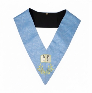 Collier d'Officier Maçonnique RIT FRANÇAIS avec Perles – Accessoire de Mode - Product Image 1