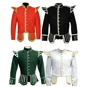 Veste doublet écossaise respirante pour bagpiper, accessoire d'instrument de musique - Product Image 1