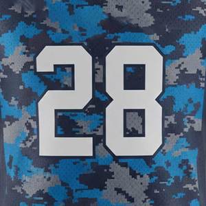 เสื้อฟุตบอลอเมริกันแบบ OEM คุณภาพสูง พิมพ์ลายบนผ้าตาข่าย ระบายอากาศได้ดี ชุดฝึกซ้อม ดีไซน์ล่าสุด ไซส์ใหญ่พิเศษ สั่งทำได้ - Product Image 4