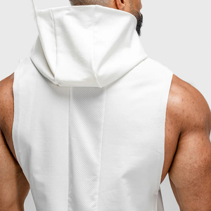 Modern Men's Gym Sleeveless <b>Hoodies</b> Athletic Training Fitness Stylish <b>Workout</b> Lightweight Sleeveless <b>Hoodies</b> - Product Image 5