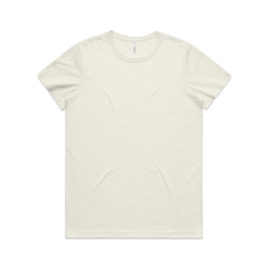 T-shirt en coton biologique à col rond, grande taille, uni, coupe oversize, grammage lourd, personnalisé, pour femme, Maple Active Blend Tee, OEM, Taille - Product Image 3