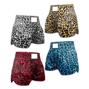 Shorts de Muay Thai pour homme, imprimés par sublimation, design camouflage, taille haute élastique, pour arts martiaux mixtes, pour adultes. - Product Image 1