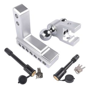Supporti per Gancio di Traino Regolabili in Alluminio da 2 Pollici con 6 Livelli di Alzata/Abbassamento - Product Image 2