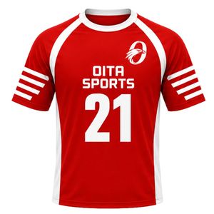 ชุดลาครอสสีแดงขาวสำหรับผู้ชาย เสื้อเจอร์ซีย์และกางเกงขาสั้น ชุดกีฬามืออาชีพ น้ำหนักเบา ระบายอากาศได้ดี เหมาะสำหรับการฝึกซ้อมและการแข่งขันของทีม - Product Image 3