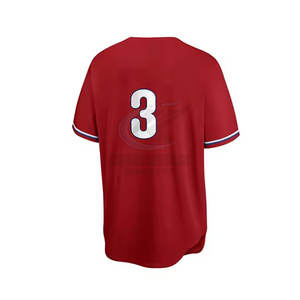 Nuevo Diseño de Uniforme de Béisbol de Alta Calidad, Venta Especial, Ropa Deportiva para Equipos, Poliéster Transpirable, en Stock - Product Image 4