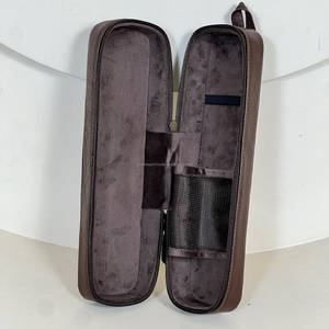 Étuis de luxe pour fer à friser en cuir véritable, faits à la main et sculptés à la main, résistants à la chaleur, portables, pour lisseur et coiffure - Product Image 6