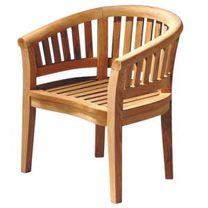 Modern Curved <b>Teak</b> Dining <b>Chair</b> for Home Garden Apartment Villa and Hotels Furniture Garden <b>Chairs</b> - Product Image 3