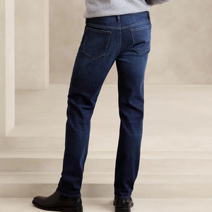 Nouveauté - Jeans pour homme, coupe classique, qualité supérieure, pantalon slim, denim sur mesure, motif uni, pour l'été et l'automne - Product Image 6