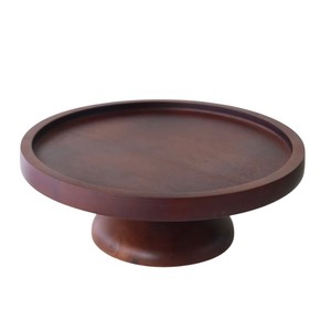 Factory Direct Handcrafted Round Wooden Cake Stand Pedestal Holder for Weddings Birthdays and Party Events Home Decoration - Product Image 1