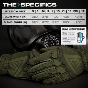 Guantes Tácticos de Alto Rendimiento para Fuerzas de Seguridad, Supervivencia al Aire Libre y Actividades de Entrenamiento C - Product Image 4