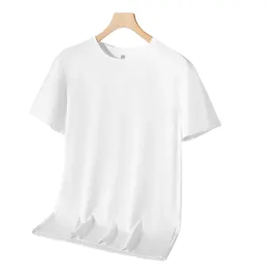 Groothandel Op Maat Gemaakte Single Jersey Stof 100% Katoen 160Gsm Gebreide Katoenen T-Shirt Stof