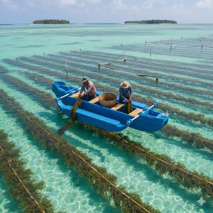 NOUVEAU PRODUIT! Bateau Jukung JKRL polyvalent et insubmersible, adapté à la culture des algues - Bateau de pêche en PE - Product Image 5