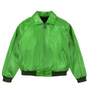 Top Design Customized 2025 100% Leather High Quality Unisex Formal Front Windproof Hooded Cotton Lined Winter Warm Leathe - Product Image 1