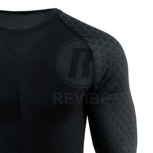 Rashguard MMA de haute qualité avec protection UPF50+, manches longues, fabriqué au Pakistan - Nouveauté - Product Image 6