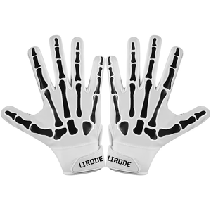 Gants de football américain pour homme OEM, paume lisse, en polyester, protection anti-chimique, toutes tailles disponibles 2026 - Product Image 2