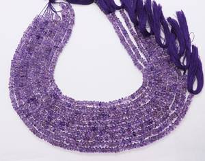 Natural <b>Amethyst</b> Smooth Button Beads 4-5 MM Pink <b>Amethyst</b> Plain Button Shape Gemstone Beads 12 Inch <b>Amethyst</b> Beads For Jewelry - Product Image 1