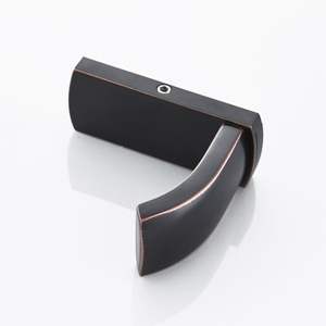 ตะขอแขวนเสื้อทองเหลืองสีบรอนซ์สีดำสไตล์วินเทจตะขอแขวนผ้า4อันสำหรับแขวนเสื้อโค้ท KJFG02HEI อุปกรณ์ห้องน้ำ - Product Image 3