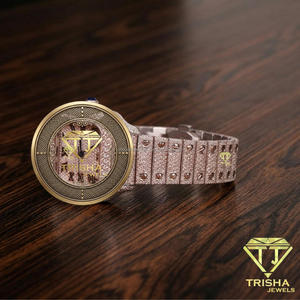 Reloj VVS Moissanite, Totalmente Cubierto de Diamantes, Reloj de Lujo Estilo Hip Hop, Resistente al Agua, Mecánico, Automático, Joyería Brillante para Hombre - Product Image 4