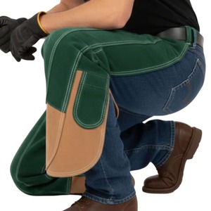 Chaps de fermeur professionnel en cuir de vachette, réglables, pour le sablage des sabots, protection des jambes, outil de travail - Product Image 5