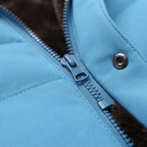 Premium <b>Men's</b> Insulated Hooded Winter <b>Jacket</b> Full Zip Warm Outdoor Casual Coat - Product Image 4