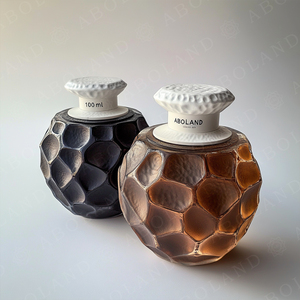 Egyptian Perfume <b>Bottle</b> Perfume <b>Bottle</b> Magnetic Cap Frosted Perfume <b>Bottle</b> Refillable Perfume <b>Bottle</b> - Product Image 3