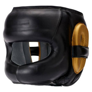 Protection de tête ronde personnalisable en PU léger de haute qualité avec protection des oreilles et du menton pour le kickboxing unisexe, conception respirante - Product Image 4