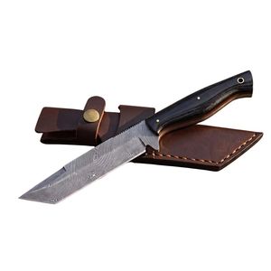 Cuchillo de Caza Ergonómico para Exteriores con Hoja de Acero Resistente y Funda Protectora para Uso en Campo y Campamento, Fabricante OEM al por Mayor - Product Image 1