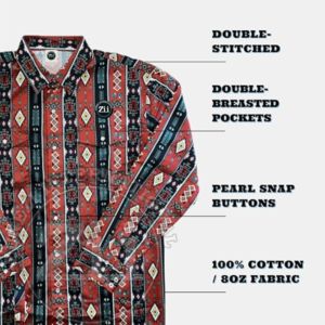FR Shirt with Long Sleeves and Turn <b>down</b> Collar Fashionable Customization Welding Cotton Long Sleeve Fire Proof Frc Plaid Print - Product Image 3