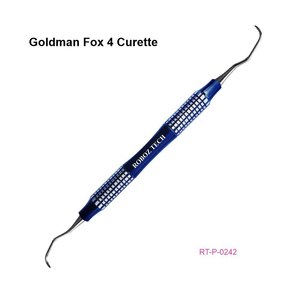 เครื่องขูดหินปูนแบบแมนนวลตามหลักสรีรศาสตร์ Goldman Fox 3 ผลิตจากสแตนเลส ได้รับการรับรองมาตรฐาน CE โดย Roboz Tech ประเทศปากีสถาน - Product Image 2