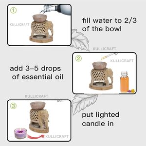 <b>square</b> candle holders luxury amber candle jars glass pink candle empty jars with wood bamboo lids for candles making wholesale - Product Image 2
