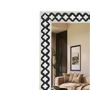 Espejo de Pared con Incrustaciones de Madreperla Hecho a Mano, Espejo con Incrustaciones de Hueso de Alta Calidad, el Más Vendido, para Decoración del Hogar - Product Image 5