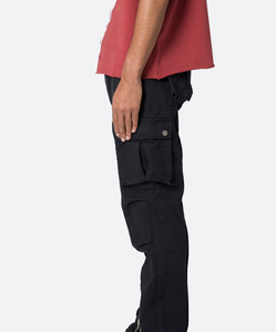 Private Label Custom Logo ODM Custom Men's 140GSM Polyester Plain Dyed Quick Dry Mid Elastic Loose Fit <b>Track</b> <b>Pants</b> <b>Straight</b> - Product Image 2