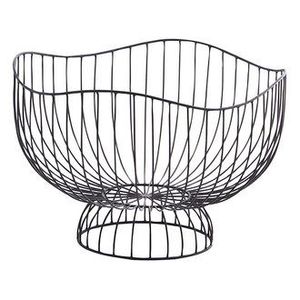 Panier à fruits en métal classique pour la maison, pour le rangement sur la table à manger, avec un look élégant et une structure pratique - Product Image 6