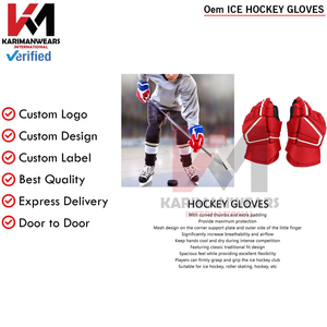 Gants de hockey sur glace personnalisés OEM, légers et protecteurs, pour l'entraînement et les matchs, approvisionnement en gros - Product Image 6