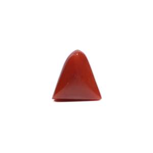 5.55 Carat Natural Red Coral Oval Cut Loose Gemstone for Fine Jewelry - Product Image 2